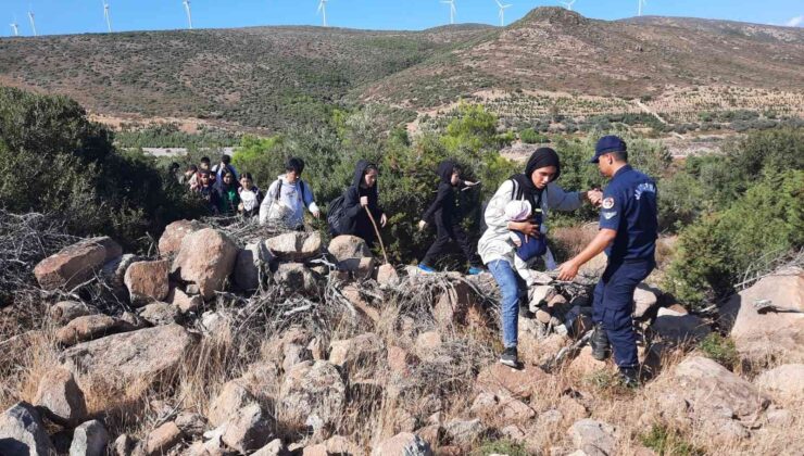 İzmir’de göçmen operasyonu: 156 düzensiz göçmen yakalandı