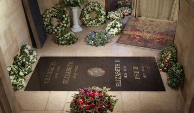 Kraliçe II. Elizabeth’in mezar taşı paylaşıldı