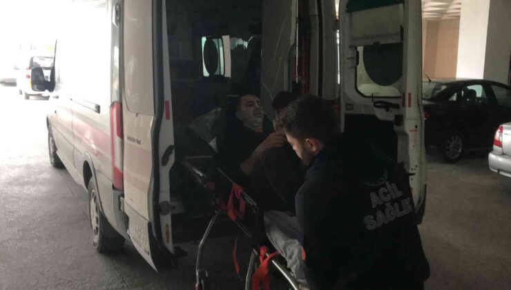Edirne’de tır sürücüsünün piknik tüpü patladı: 1 yaralı