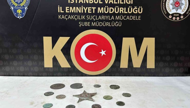 İstanbul’da tarihi eser operasyonu: 448 eser ele geçirildi