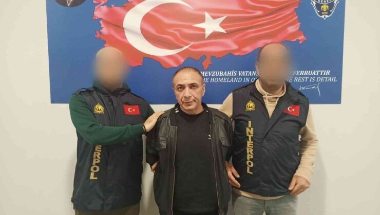 Kırmızı bültenle aranan Serkan Akbaba Almanya’da yakalanarak Türkiye’ye getirildi